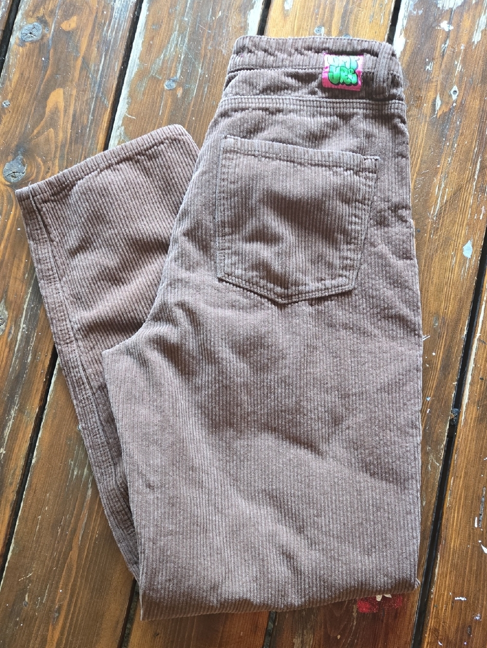 Empyre Men's Brown Corduroy Skater Pants